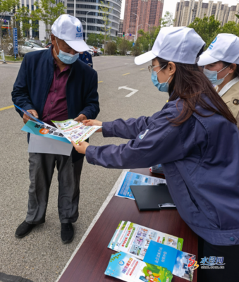 煙臺高新區舉辦5.12防災減災日燃氣安全宣傳教育活動